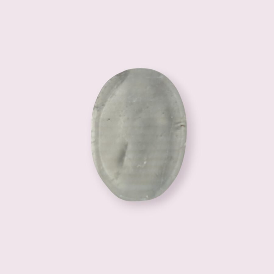 Clear Quartz Worry Stone for Clarity and Energy Amplification - Image 2