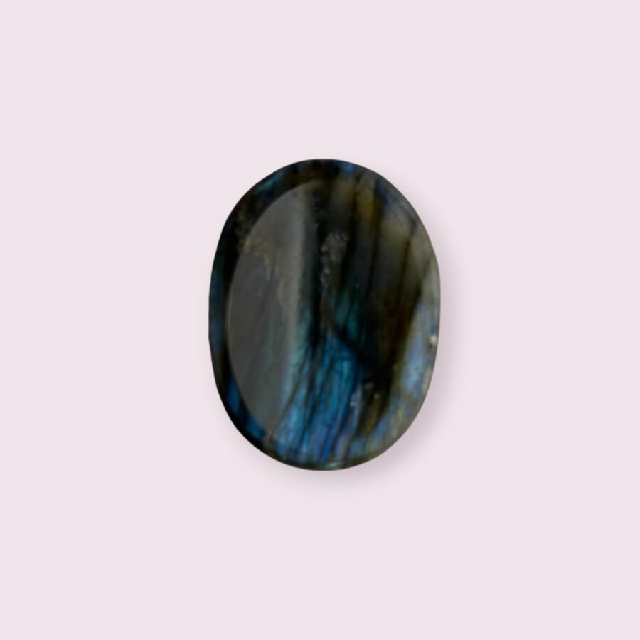 Labradorite Worry Stone for Intuition and Protection - Image 2