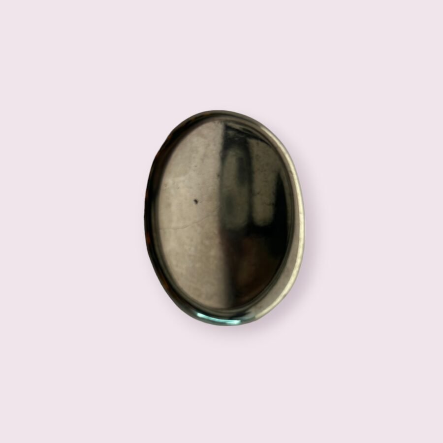 Pyrite Worry Stone – Stone of Protection & Abundance - Image 2