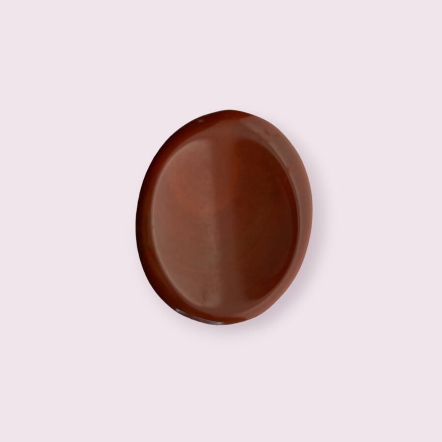 Red Jasper Worry Stone – Stone of Strength & Stability - Image 2