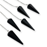 Black Tourmaline Gemstone Pendulum - Image 3