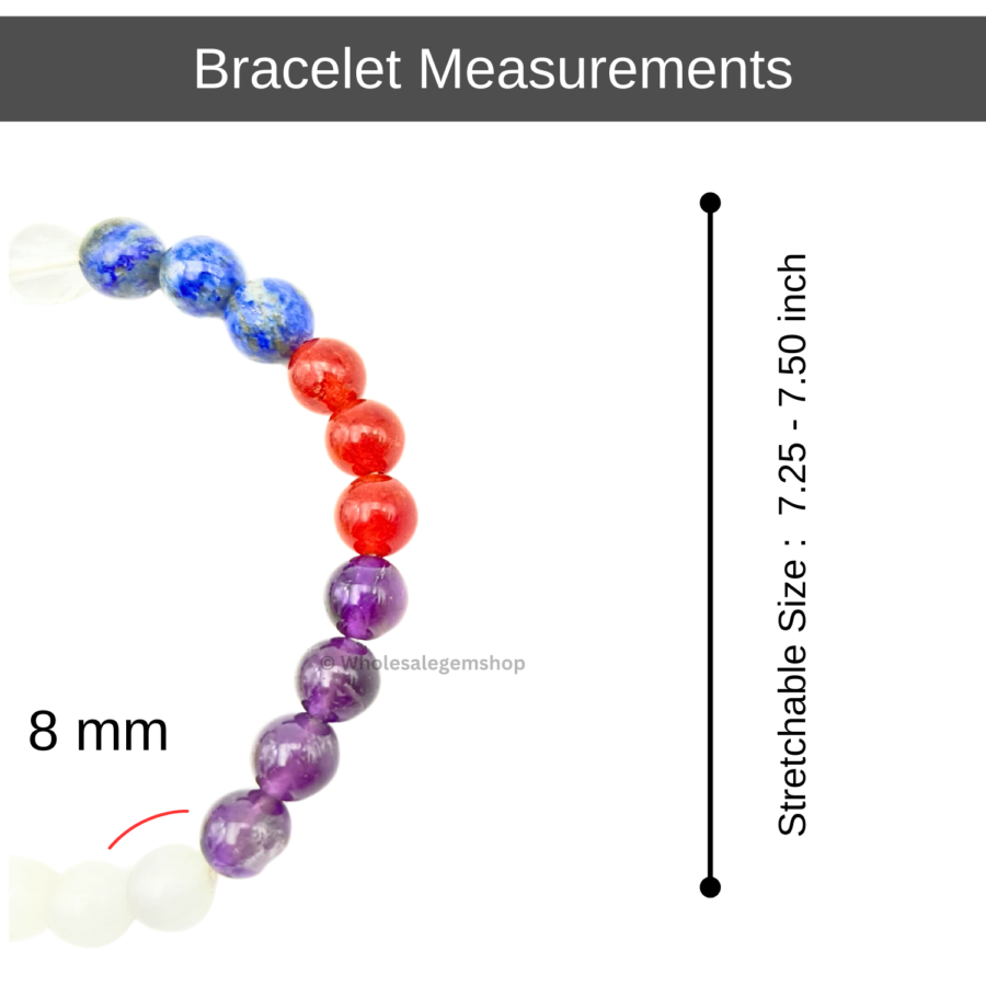 Motivation & Mental Strength Crystal Bracelet (Certified) - Image 4