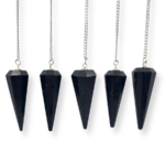 Black Tourmaline Gemstone Pendulum - Image 4