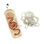 Clear Quartz Orgonite Pendent - Image 2