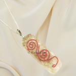 Clear Quartz Orgonite Pendent - Image 3