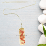 Clear Quartz Orgonite Pendent - Image 4