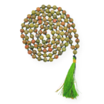 Unakite Without Hand Knotted Jap Mala