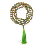 Unakite Without Hand Knotted Jap Mala - Image 2