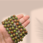 Unakite Without Hand Knotted Jap Mala - Image 5