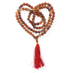 Carneline Hand Knotted Jap Mala - Image 3
