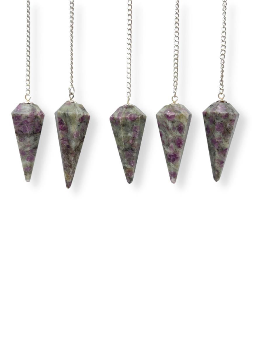 Ruby Feldspar Pendulum - Image 4