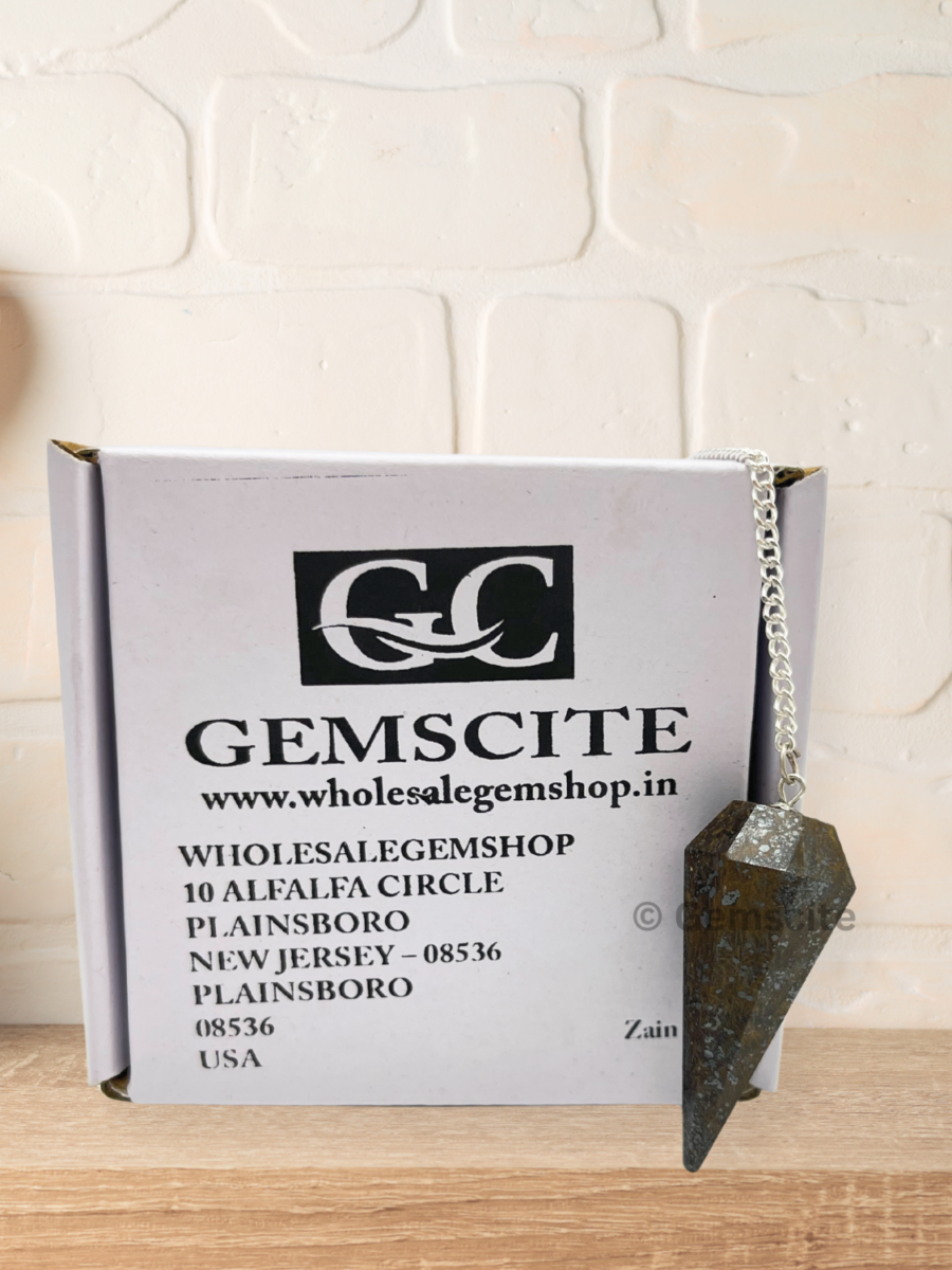 Bronzite Gemstone Pendulum - Image 5