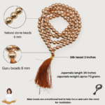 Copper Hematite Hand Knotted Jap Mala - Image 4