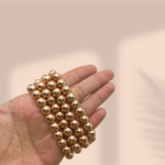 Copper Hematite Hand Knotted Jap Mala - Image 5