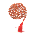 Red Jasper Without Hand Knotted Jap Mala