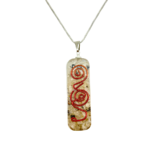 Rainbow Moonstone Orgonite Pendent
