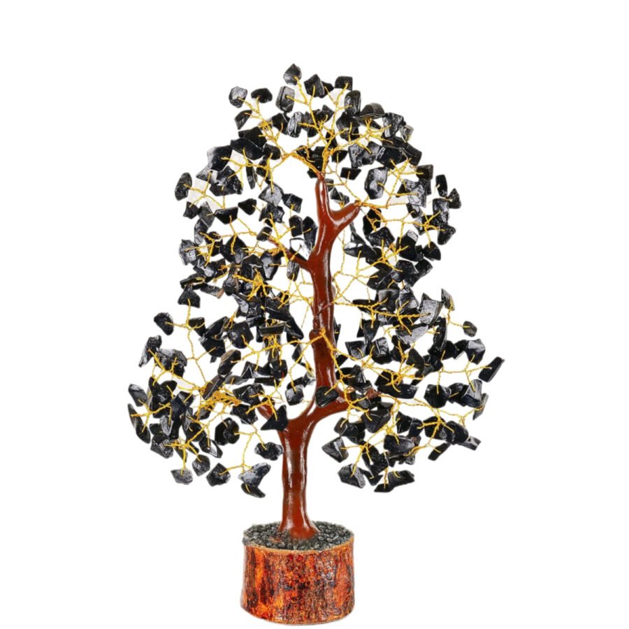 Black Tourmaline Chips Tree