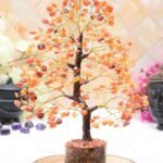 Red Carnelian Chips Tree
