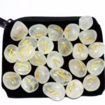 Clear Crystal Quartz Rune Set - Image 2