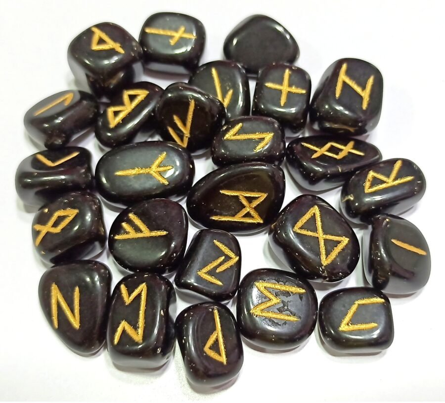 Black Obsidian Rune Set - Image 2