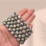 Dalmantion Hematite Without Hand Knotted Jap Mala - Image 5