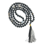 Black Banded Agate Hand Knotted Jap Mala