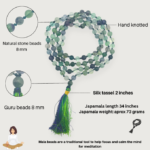 Multi Fluorite Without Hand Knotted Jap Mala - Image 4