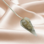 Black Rutile Gemstone Pendulum - Image 3