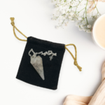 Black Rutile Gemstone Pendulum - Image 4