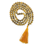 Yellow Calcite Hand Knotted Jap Mala