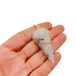 Black Rutile Gemstone Pendulum - Image 7