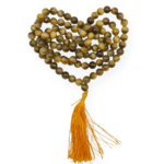 Yellow Calcite Hand Knotted Jap Mala - Image 3