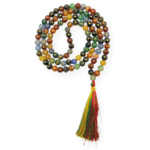 Multi Padme Hum Hand Knotted Jap Mala