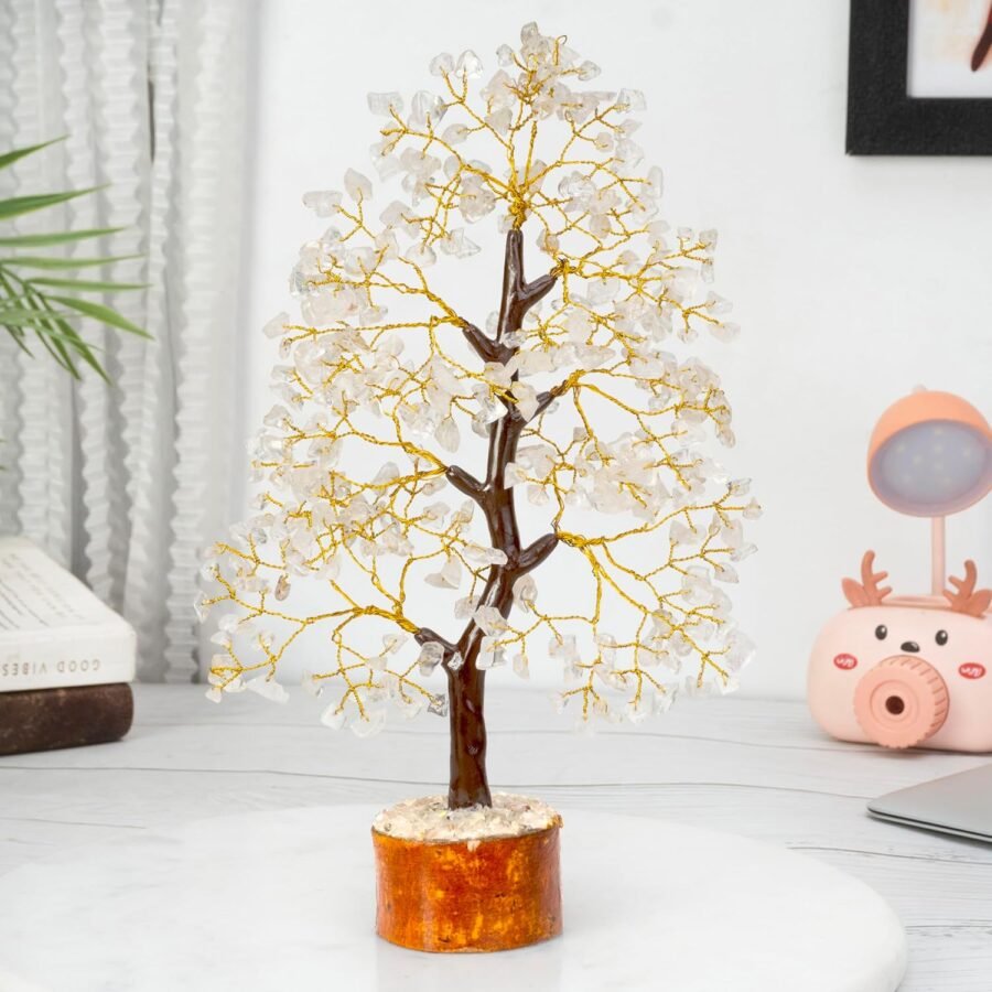Clear Quartz Crystal Chips Tree - Image 4
