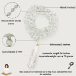 Selenite Without Hand Knotted Jap Mala - Image 4
