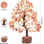 Red Carnelian Chips Tree - Image 5