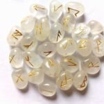 Clear Crystal Quartz Rune Set - Image 5