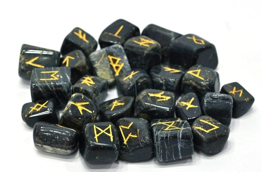 Black Tourmaline Rune Set - Image 3