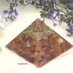 Red Carnelian Orgonite Pyramid - Image 4