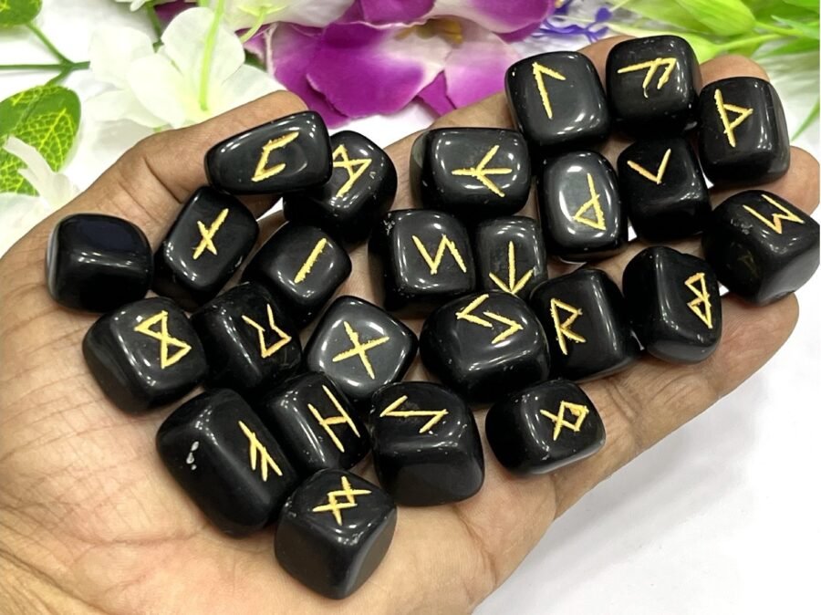 Black Obsidian Rune Set - Image 4