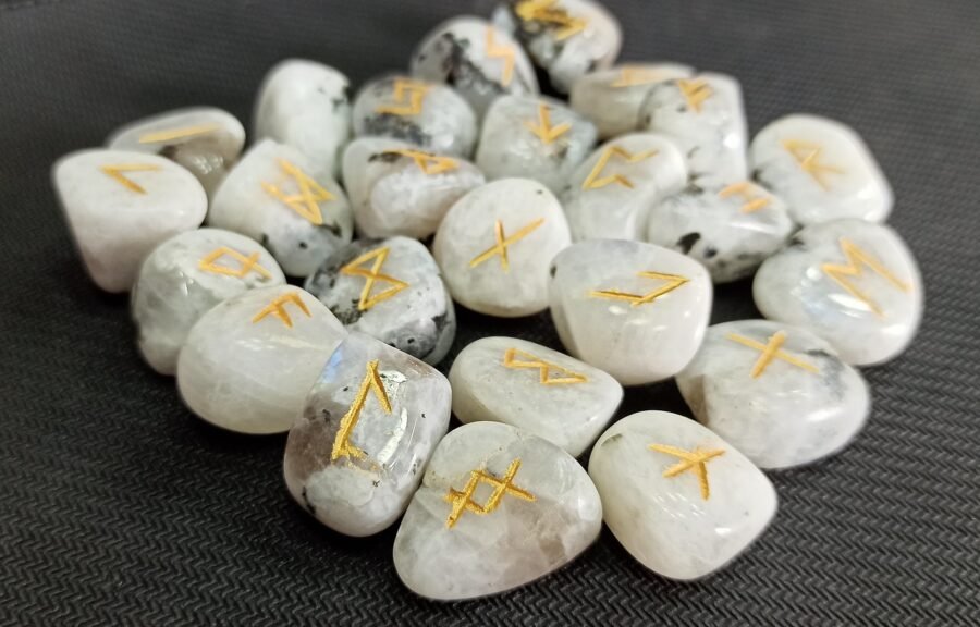 Rainbow Moonstone Rune Set - Image 3