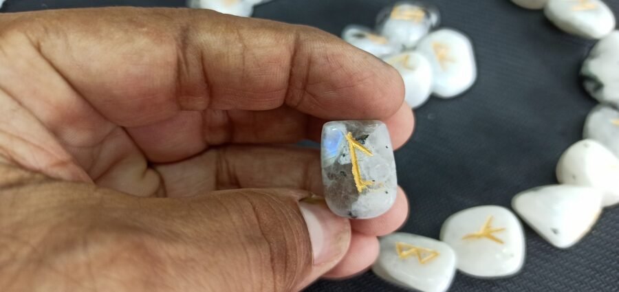 Rainbow Moonstone Rune Set - Image 6