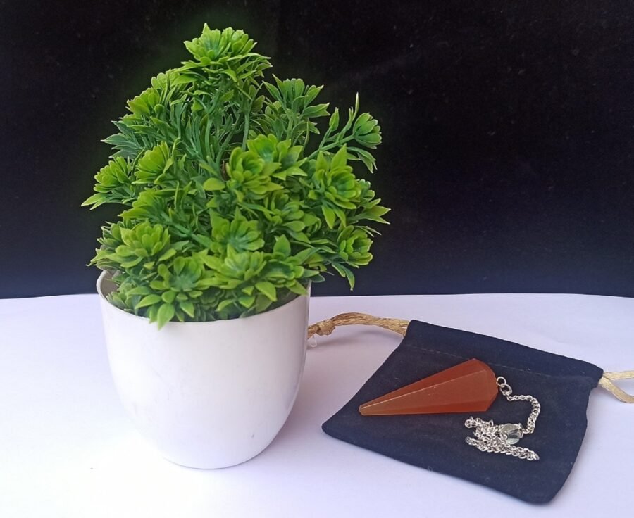 Red Cornelian Pendulum - Image 3