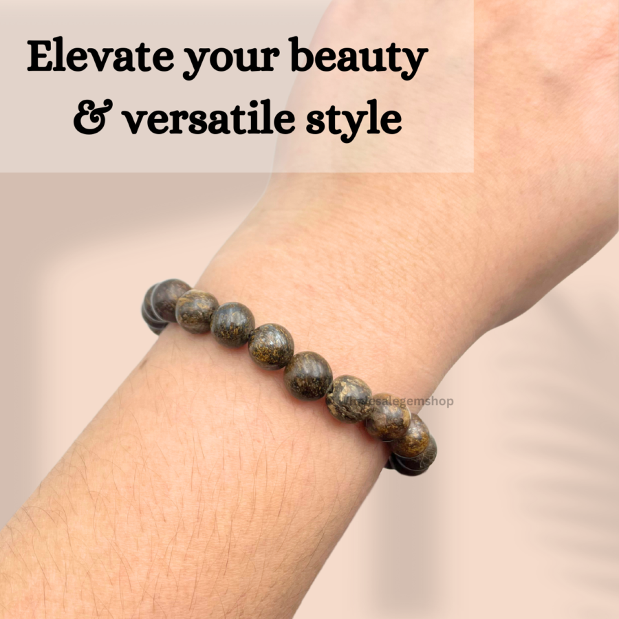 Bronzite Single Stone Bracelet - Image 5