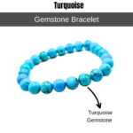 Turquoise Single Stone Bracelet - Image 2