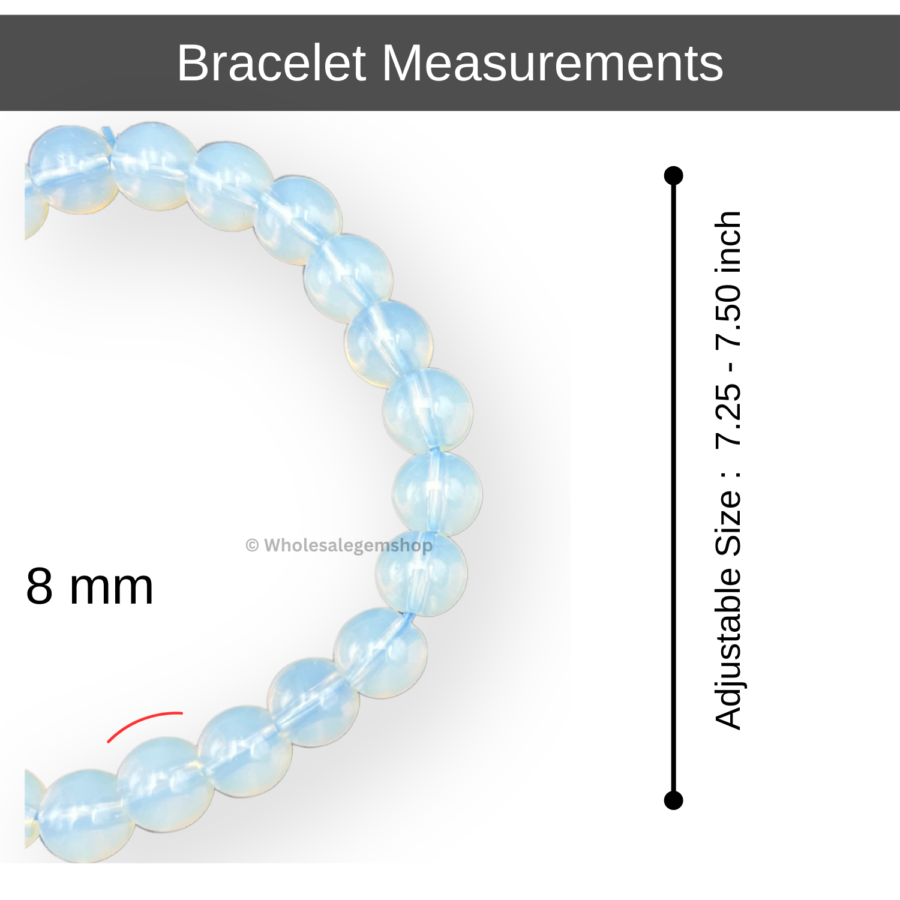 Opalite Single Stone Bracelet - Image 3
