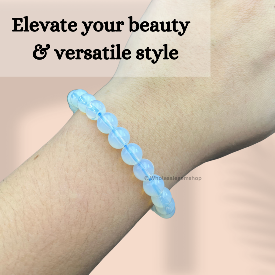 Opalite Single Stone Bracelet - Image 5