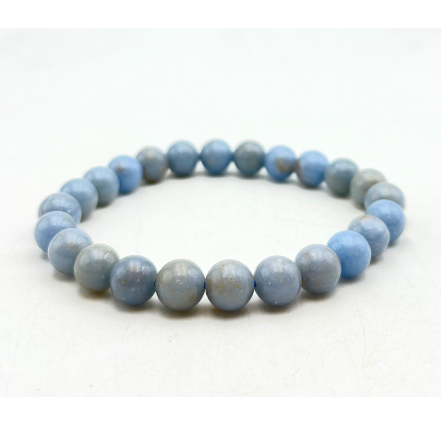Angelite Single Stone Bracelet