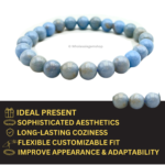 Angelite Single Stone Bracelet - Image 4