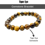 Tiger Eye Single Stone Bracelet - Image 2